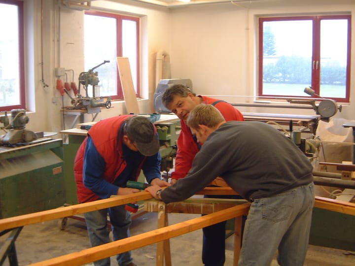 Foto aus Holzbudenbau · 2002