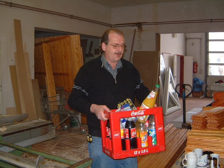 Foto aus Holzbudenbau · 2002