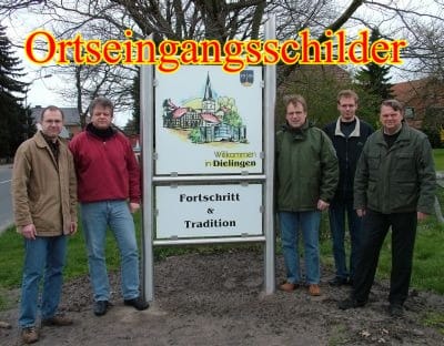 Foto aus Ortseingangsschilder · 2004