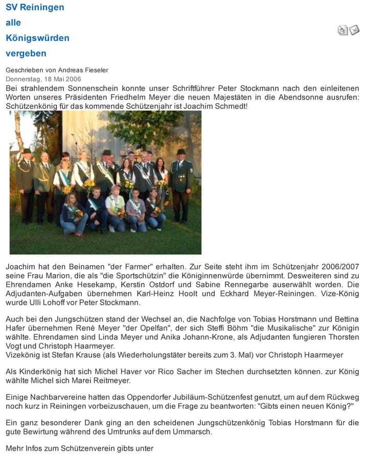 Foto aus SV-Reiningen 2006 · 2006