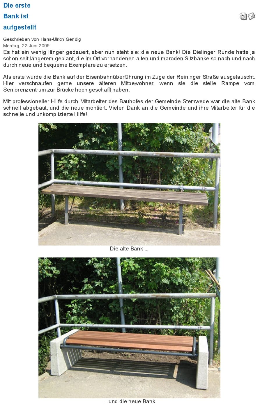 Foto aus Erste Bank ist aufgestellt · 2009
