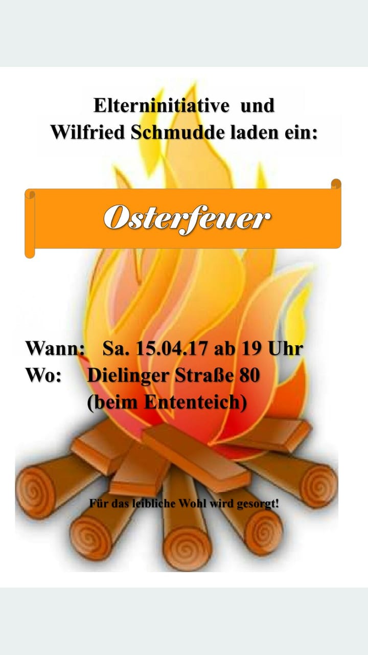 Foto aus Osterfeuer · 2017