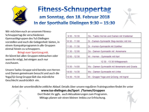 Foto aus Fitness Schnuppertag · 2018